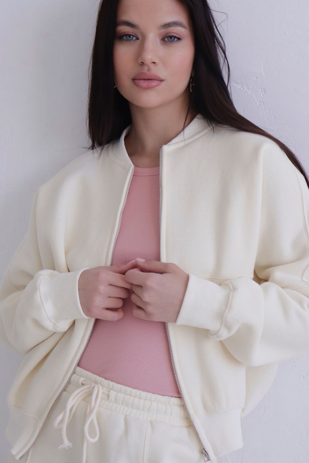 12347 Трикотажный костюм молочный - Martichelli фото 7