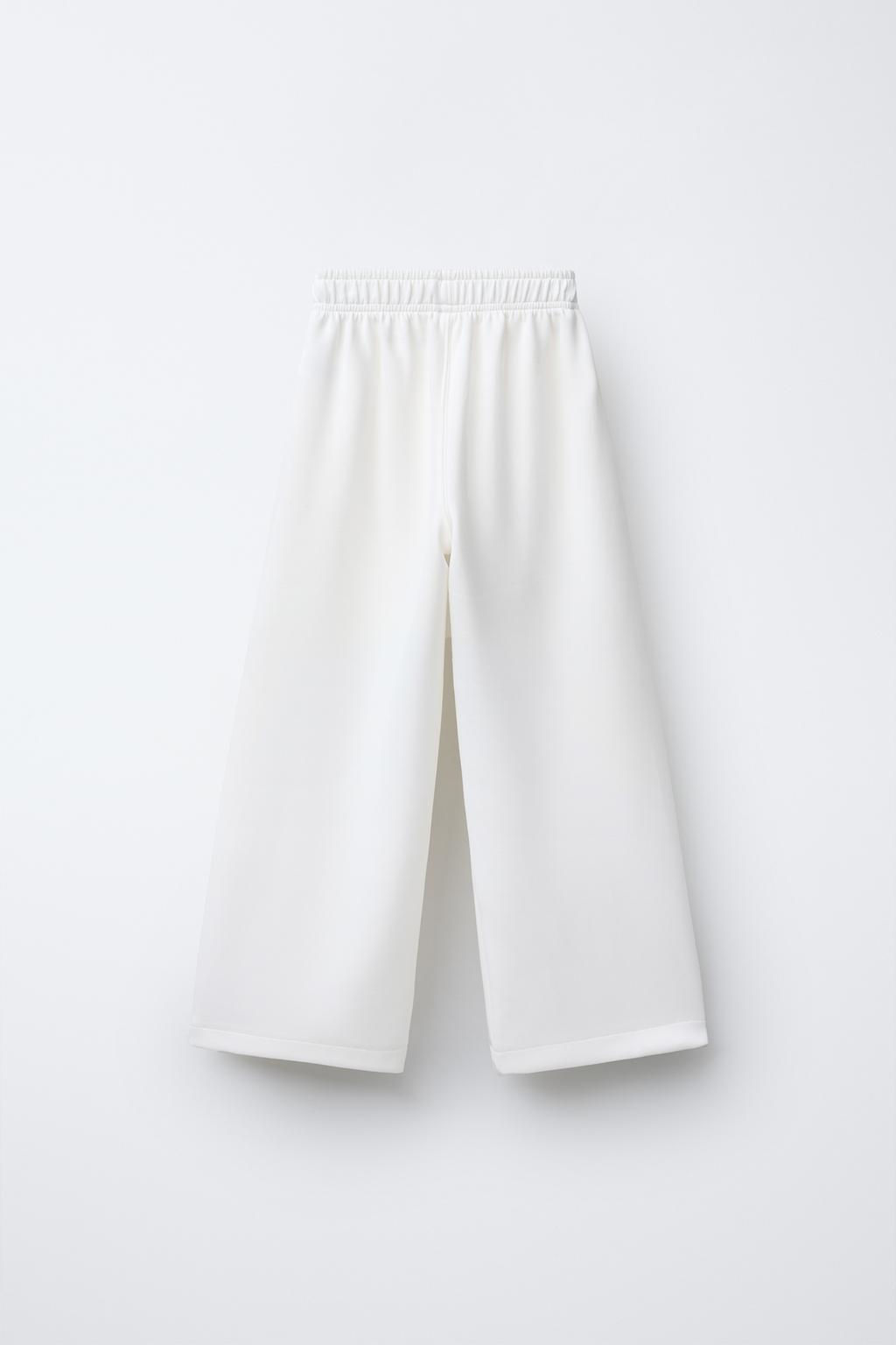 MODAL WIDE-LEG TROUSERS, CHARACTERISTICS - Zara фото 5