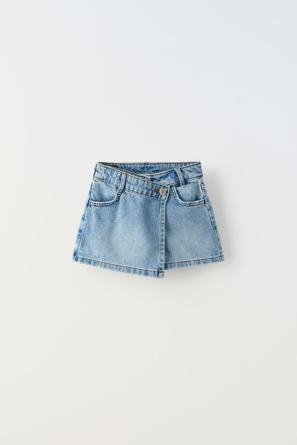 DENIM BERMUDA SKORT - Zara фото 2
