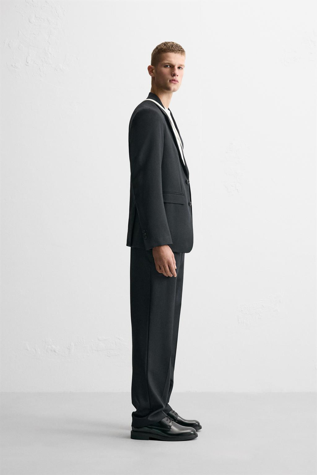 %100 YUNLU KLASIK PANTOLON - Zara фото 4