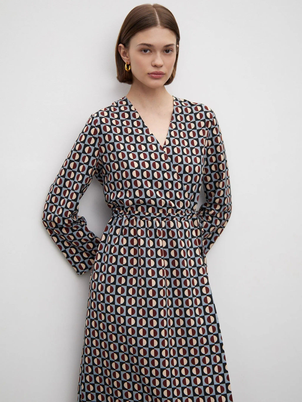 Платье с принтом, PL1078/reflect