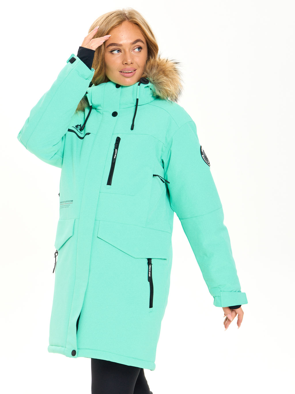 Женская парка Azimuth Гармония  фото 3