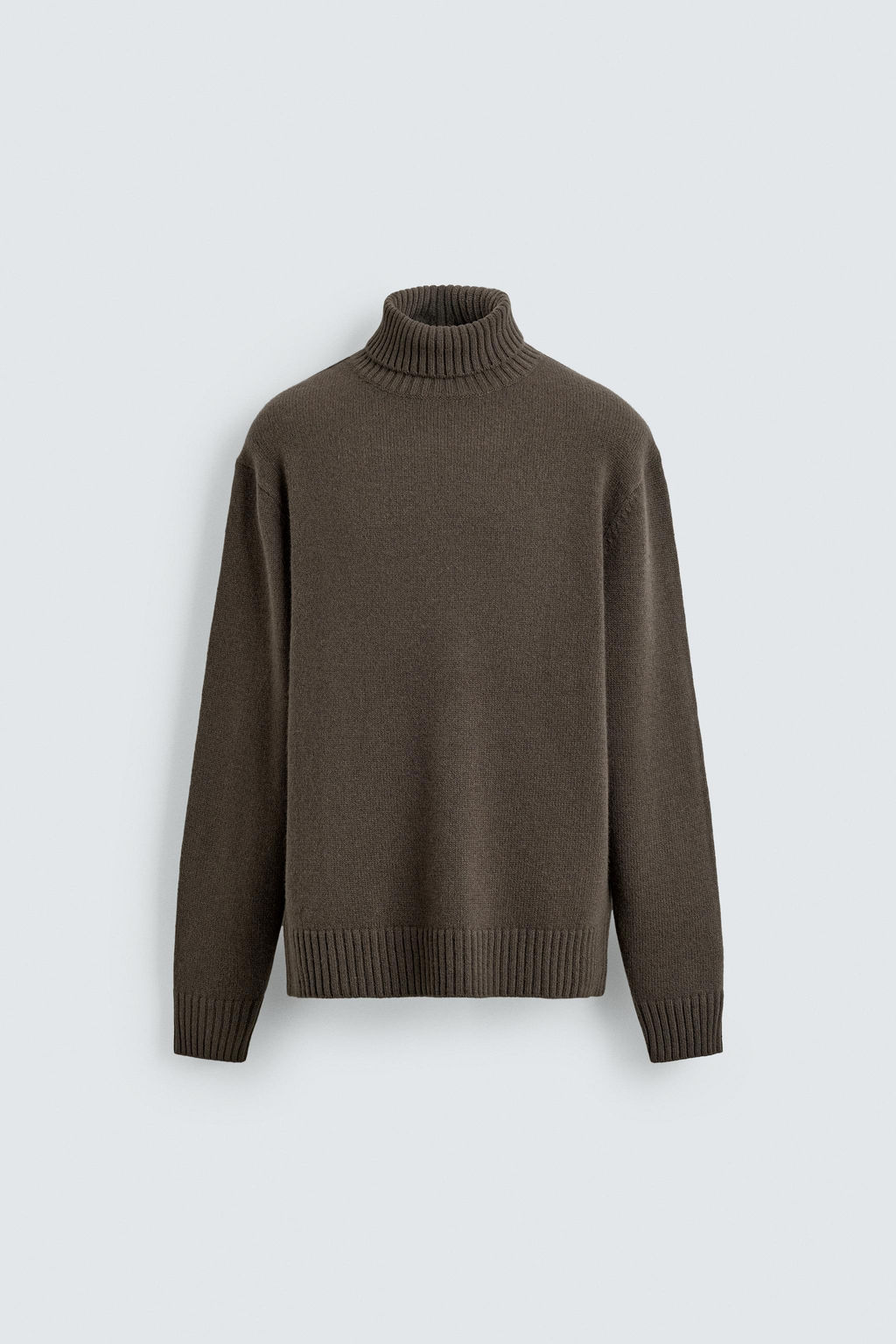 100% WOOL HIGH NECK JUMPER - Zara фото 15