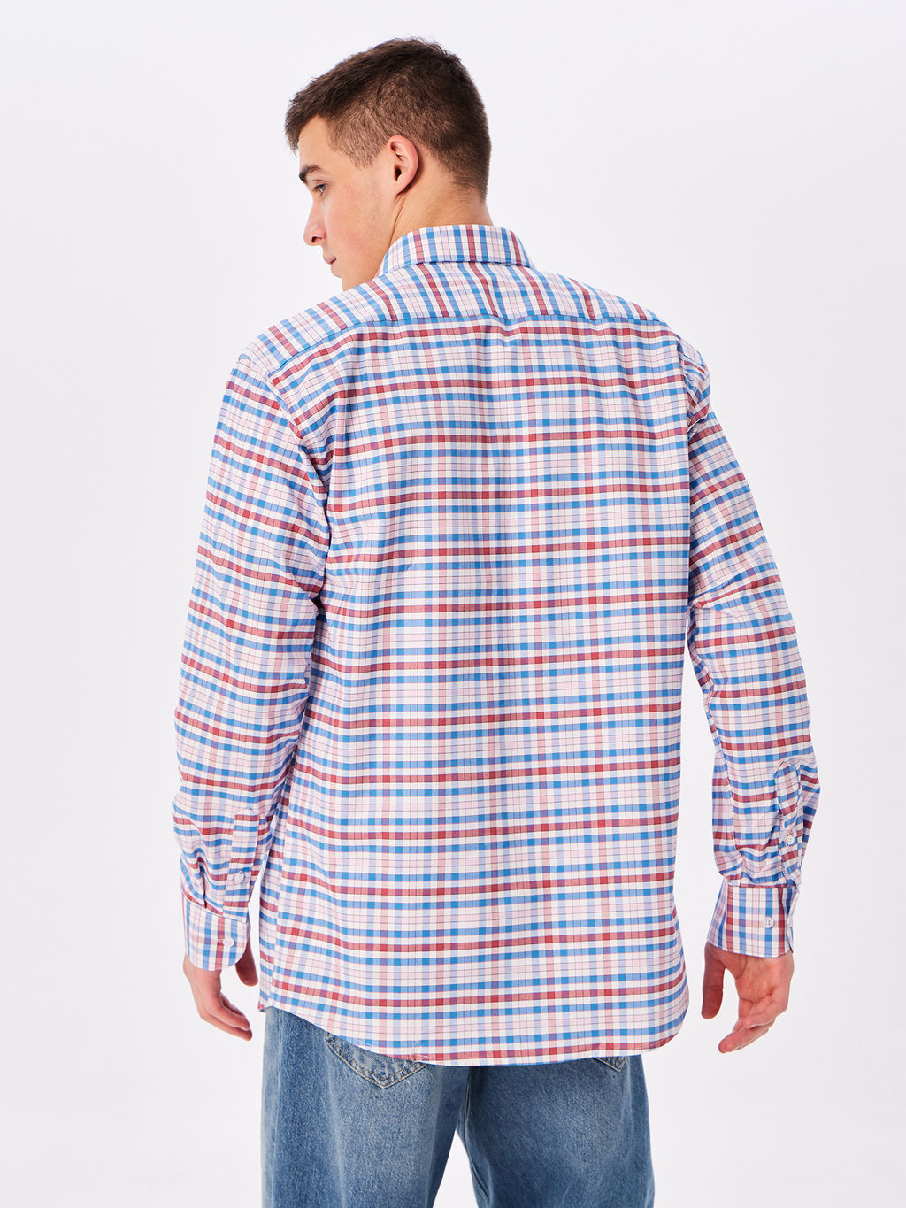 Сорочка мужская длинный рукав GREG 265/117/1166/1p STRETCH  фото 7
