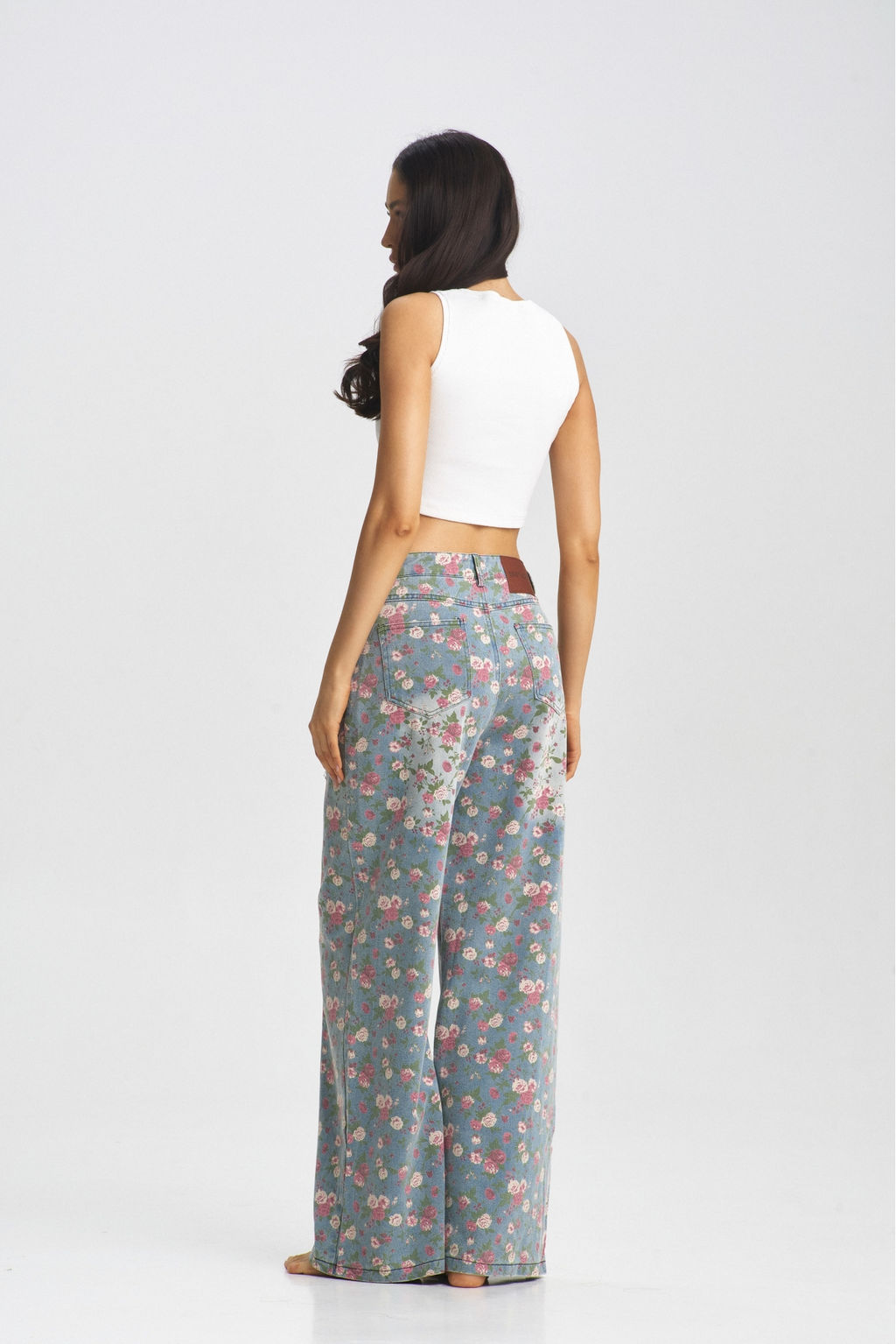 Джинсы Floral Blue - Erist store фото 5