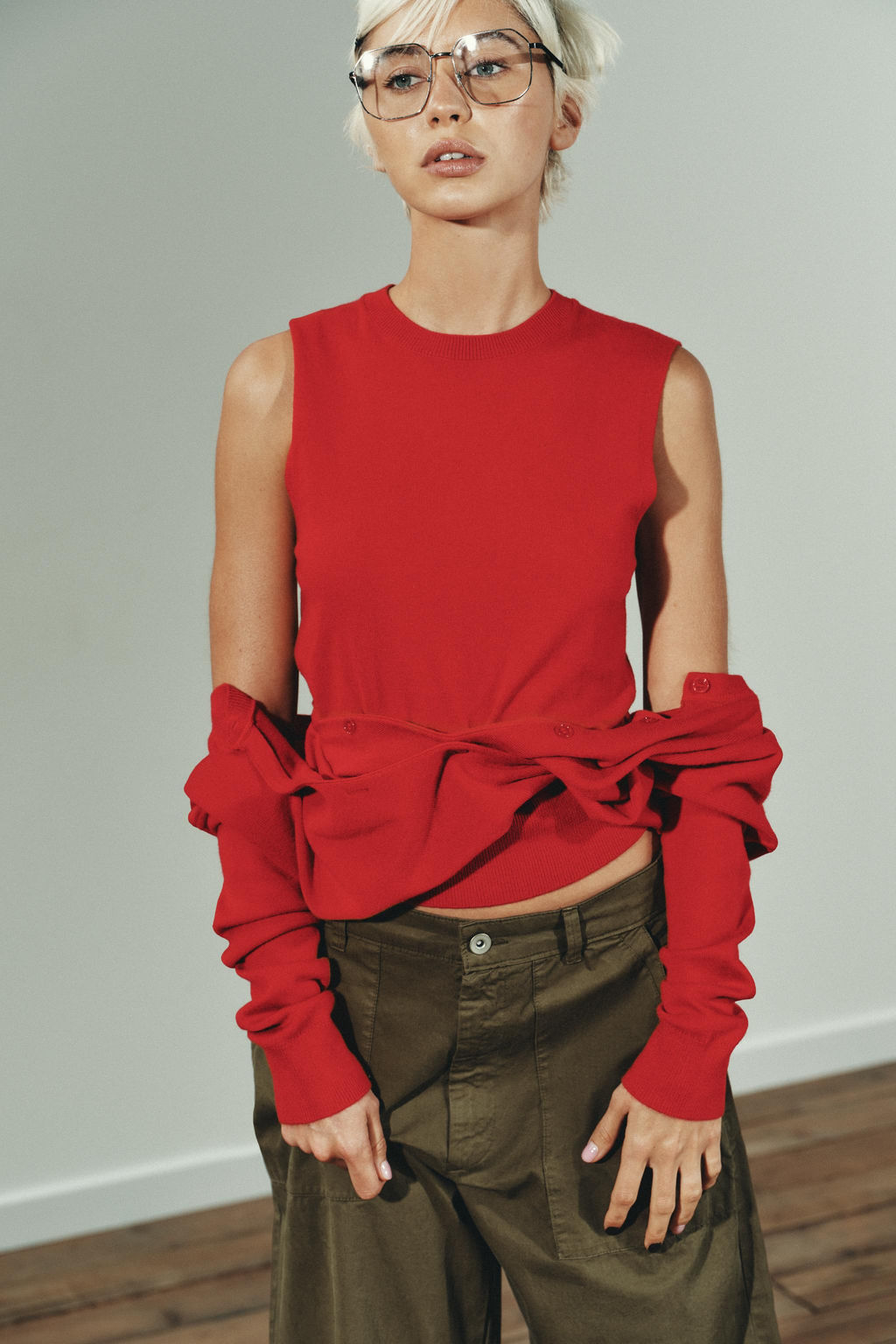 BALLOON CARGO TROUSERS - Zara фото 3