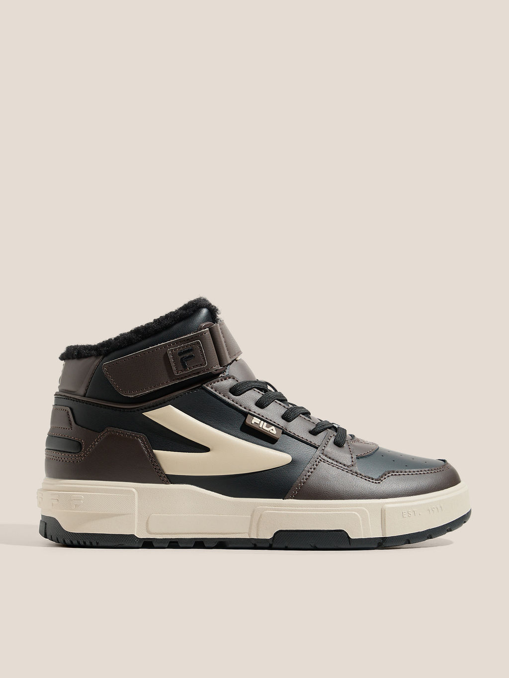 Мужские высокие кеды FILA FX-1000 NXT MID WNTR M Артикул 4563237, темно-коричневый