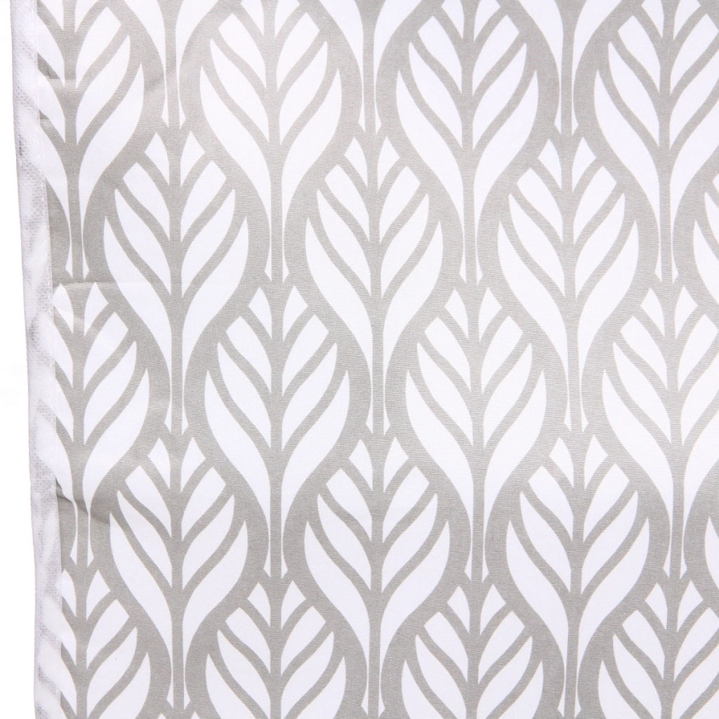 Чехол для гладильной доски, Листья, п/э, подклад поролон, на шнурке, 130*50 см