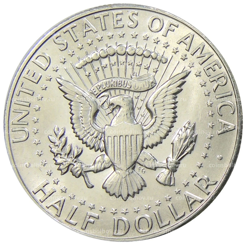 1/2 доллара (50 центов) 1968 года D США