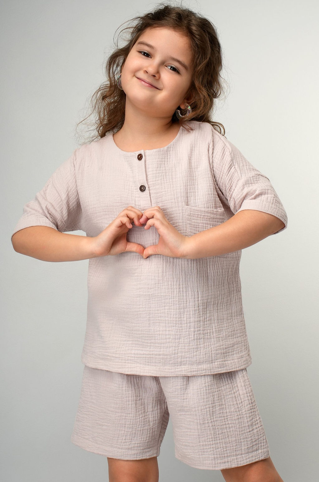 Костюм для девочки из муслина Happyfox - Happy fox фото 7