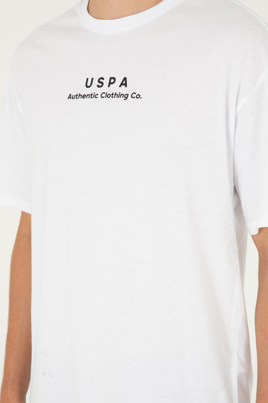 Мужская белая футболка Неожиданная скидка в корзине - U.s. polo assn фото 7