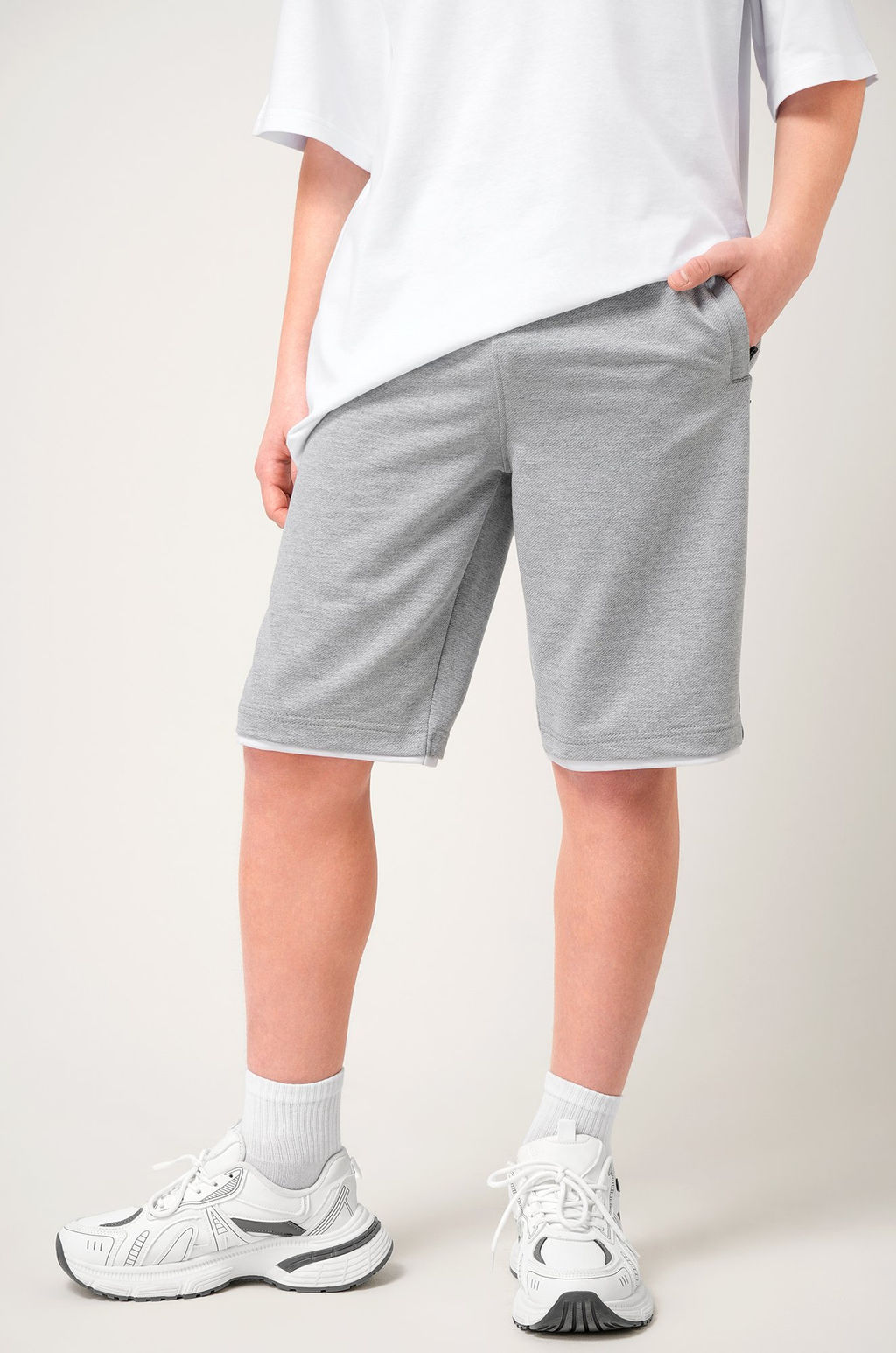 Шорты для мальчика из футера двухнитки Happyfox - Happy fox фото 8