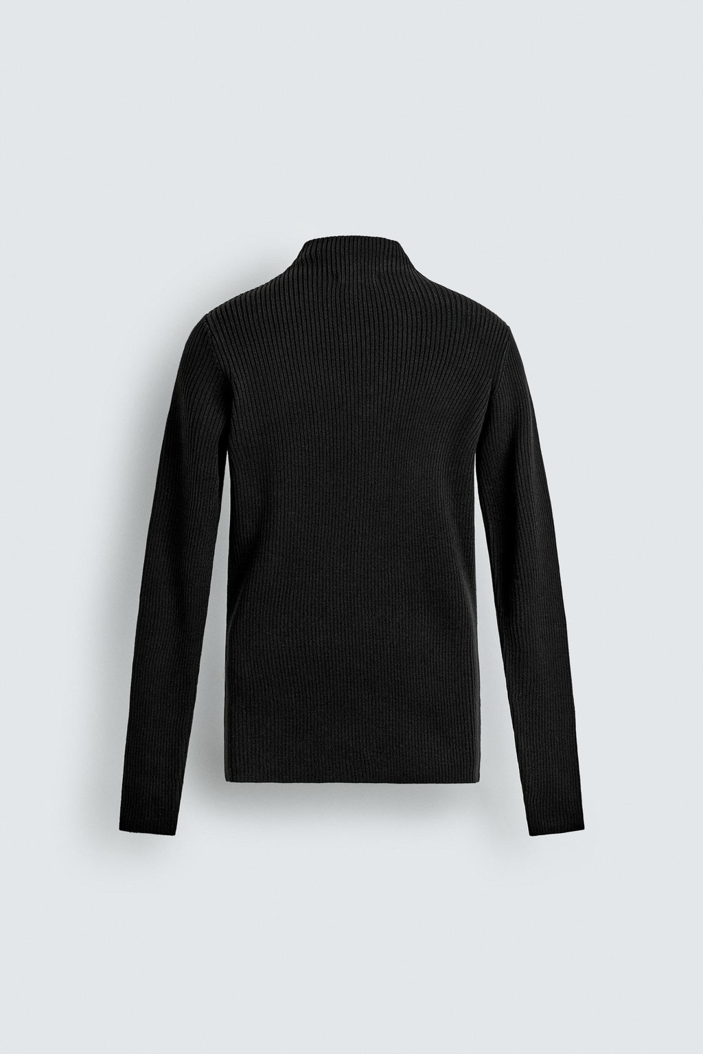 RIBBED HIGH NECK JUMPER - Zara фото 6