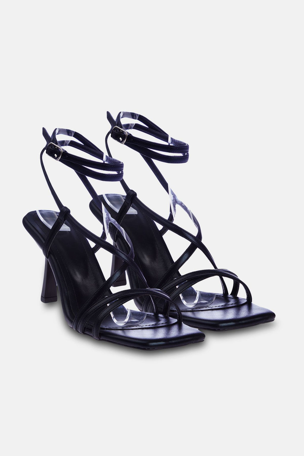 Trendyol Shoes Gold Bilekten Baglamal? Kad?n Topuklu Sandalet TAKSS24TO00001 - Trendyolmilla фото 3