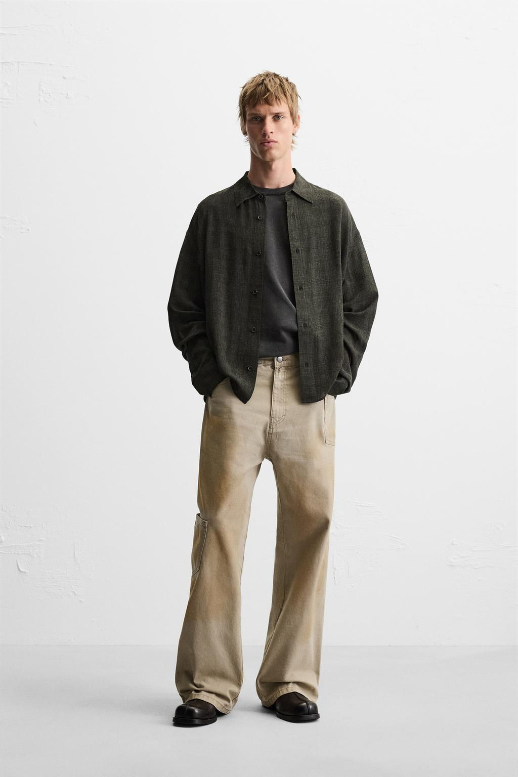 CHECK SHIRT - Zara фото 17