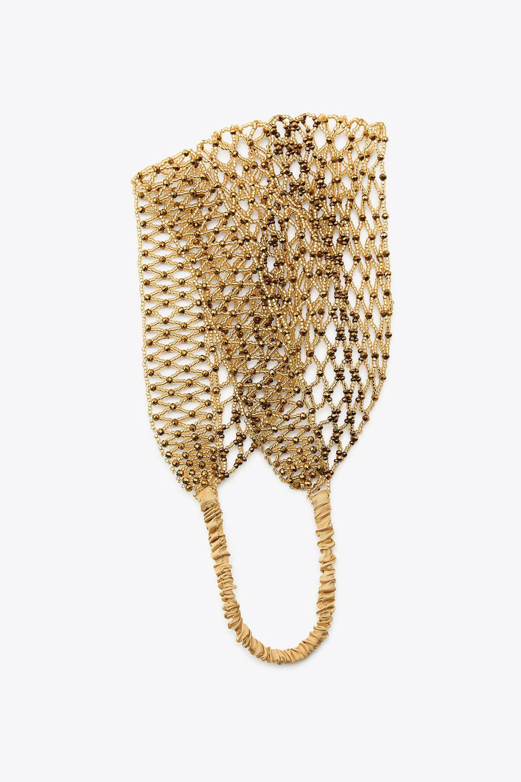 RHINESTONE AND BEAD HEADBAND - LIMITED EDITION - Zara фото 4