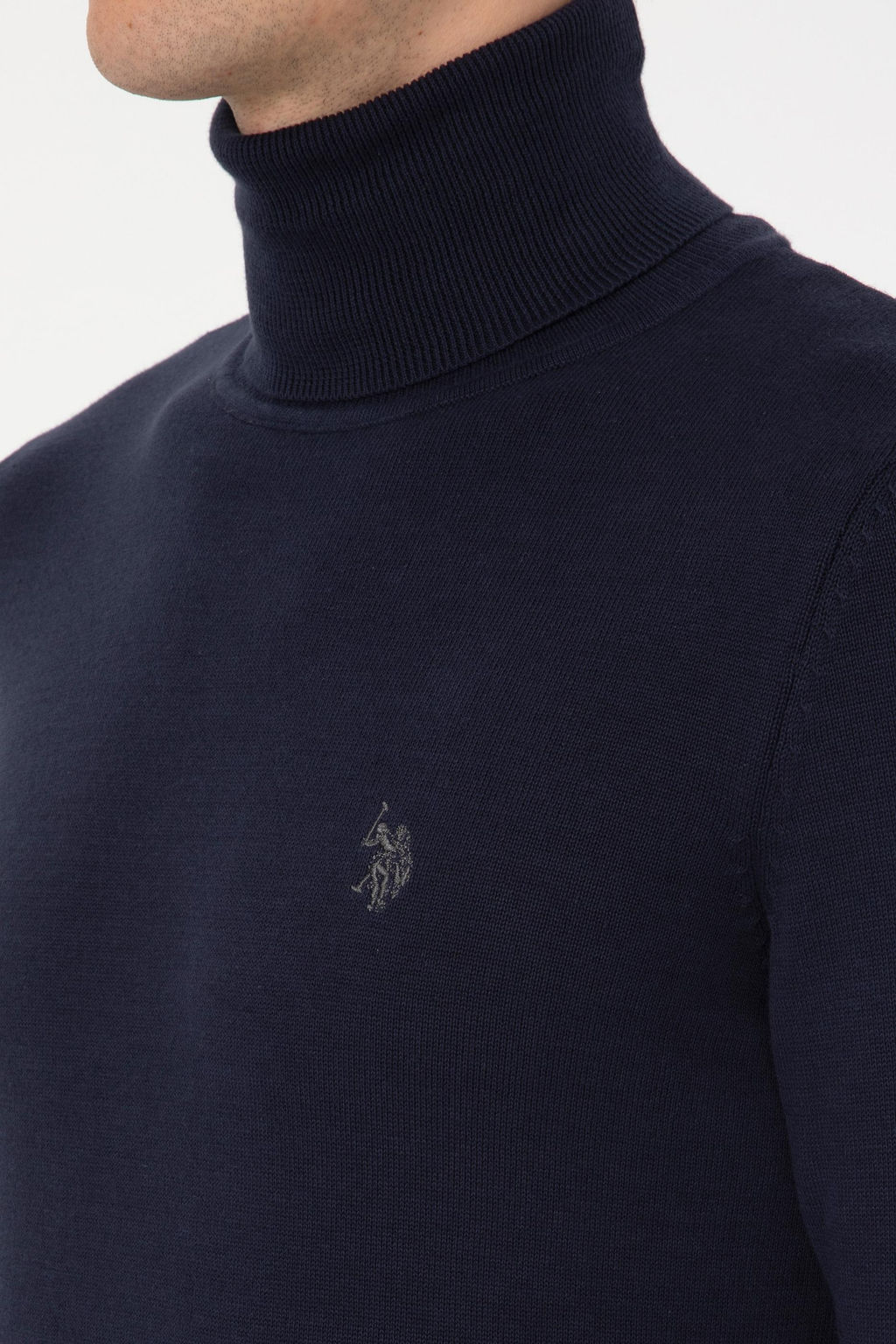 Erkek Lacivert Basic Kazak - U.s. polo assn фото 7