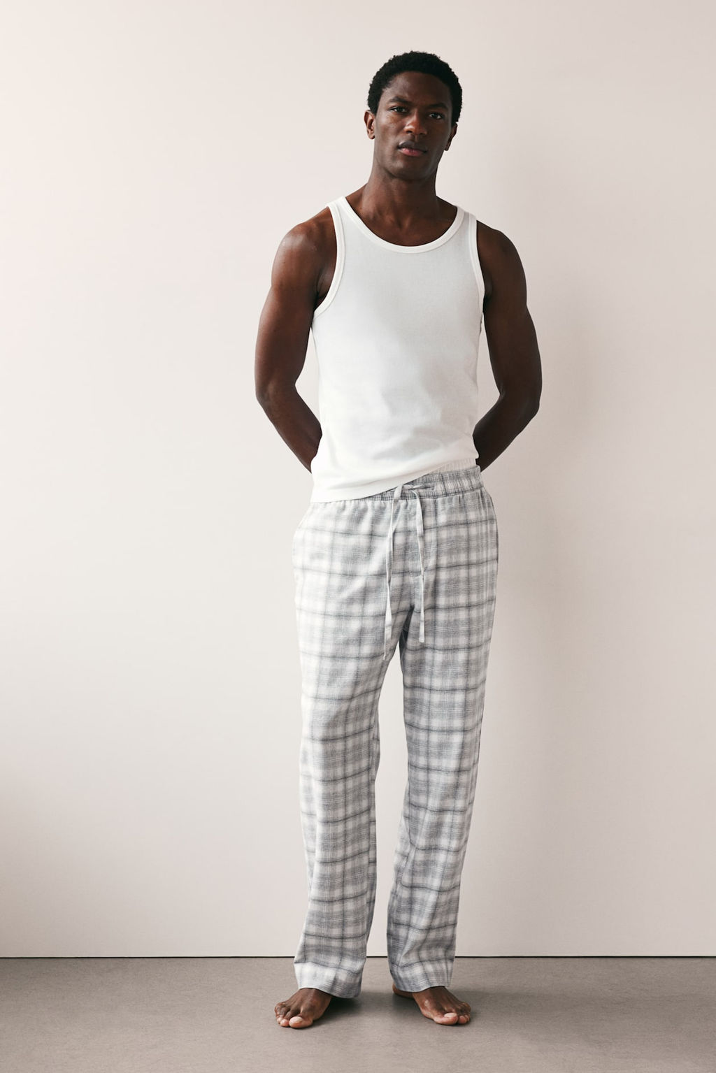 Pantalon de pijama de franela - H&m фото 3