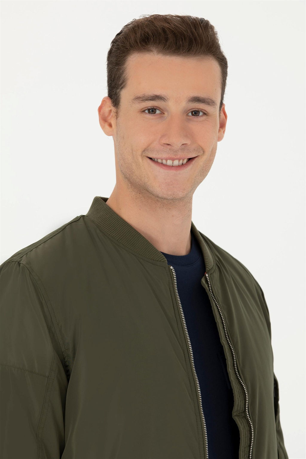 Мужское пальто цвета хаки Неожиданная скидка в корзине - U.s. polo assn фото 2