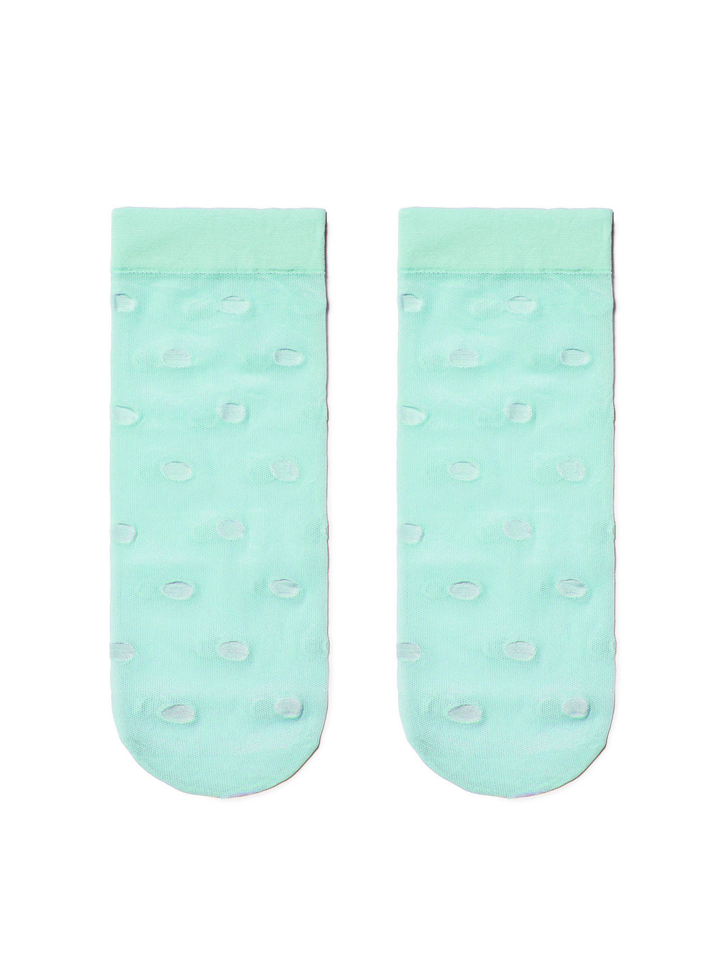 Цена за 2 пары. Носки Классические CONTE Носки в горошек FANTASY 20 turquoise - Conte elegant фото 4