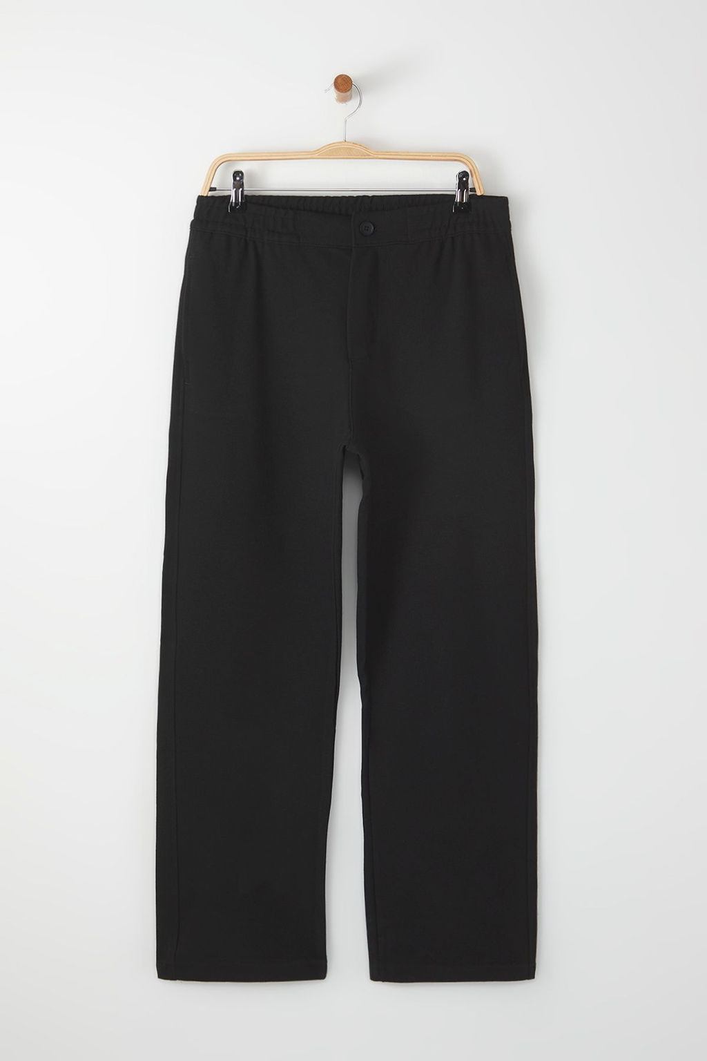 TRENDYOL MAN Siyah Straight Orme Rahat Pantolon TMNSS25PL00012 - Trendyolmilla фото 7