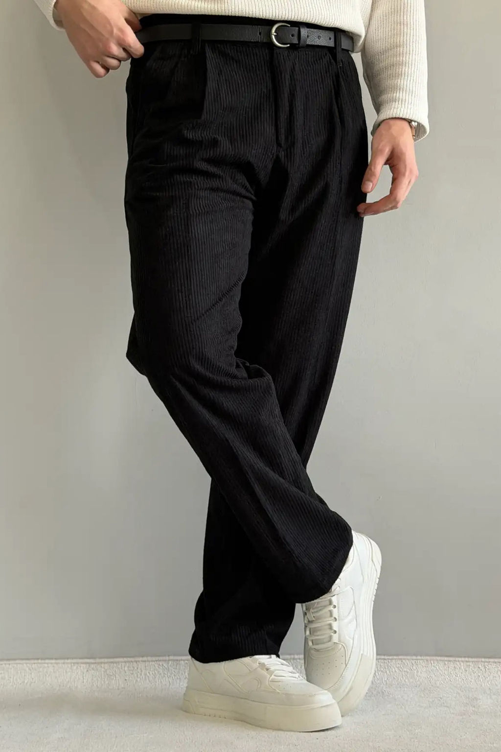 Kahverengi Erkek Baggy Fit Kadife Pantolon TMNAW26PL00022 - Trendyolmilla фото 10