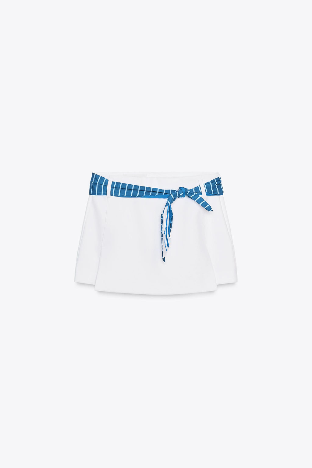 STRIPED SCARF SKORT - Zara фото 4