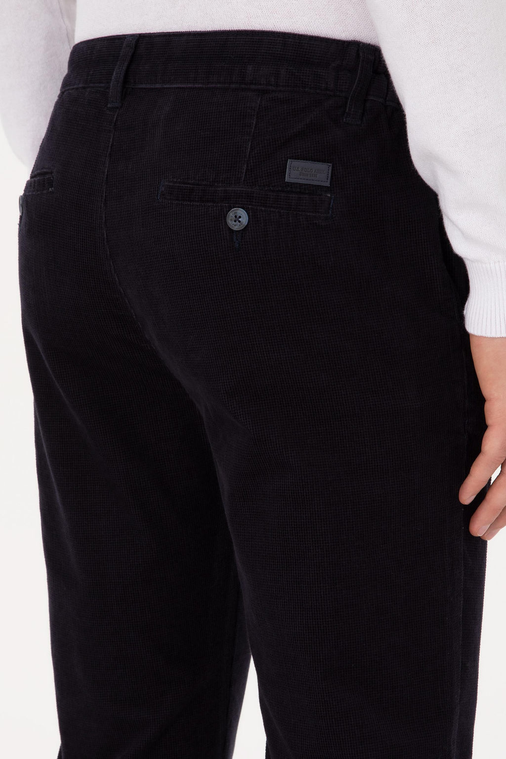 Erkek Lacivert Kanvas Pantolon - U.s. polo assn фото 6
