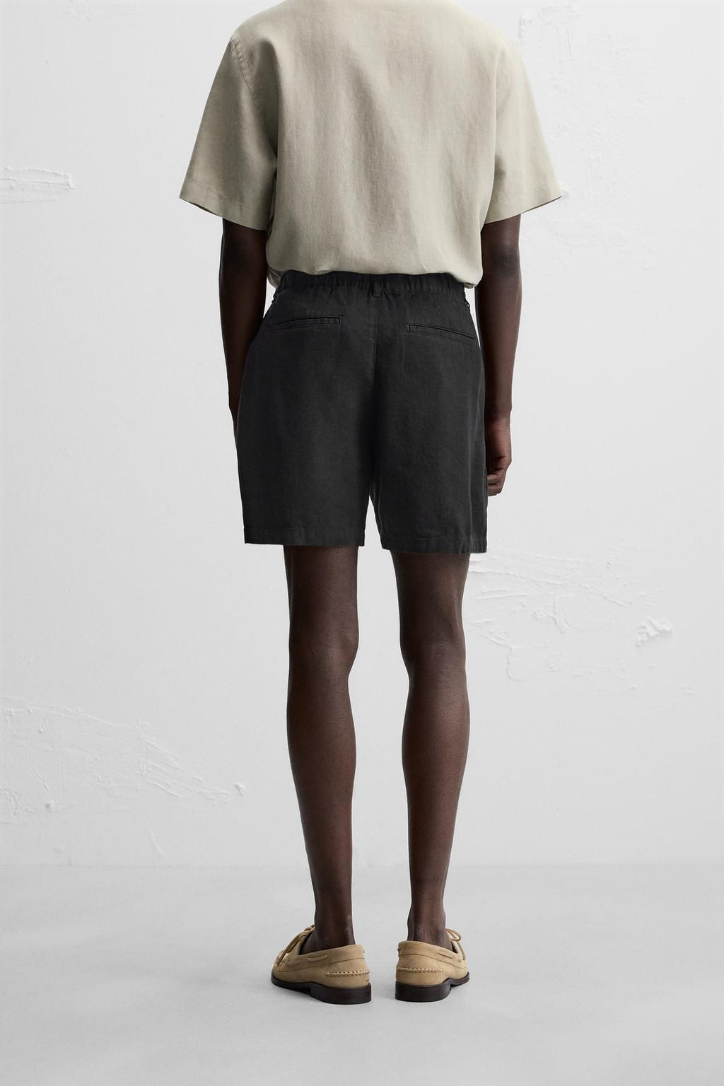 BERMUDA SHORTS LINEN BLEND - Zara фото 31