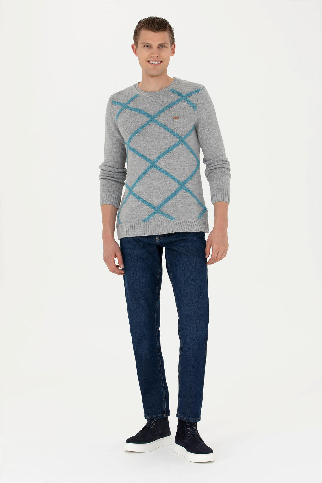 Мужские синие джинсовые брюки - U.s. polo assn фото 8