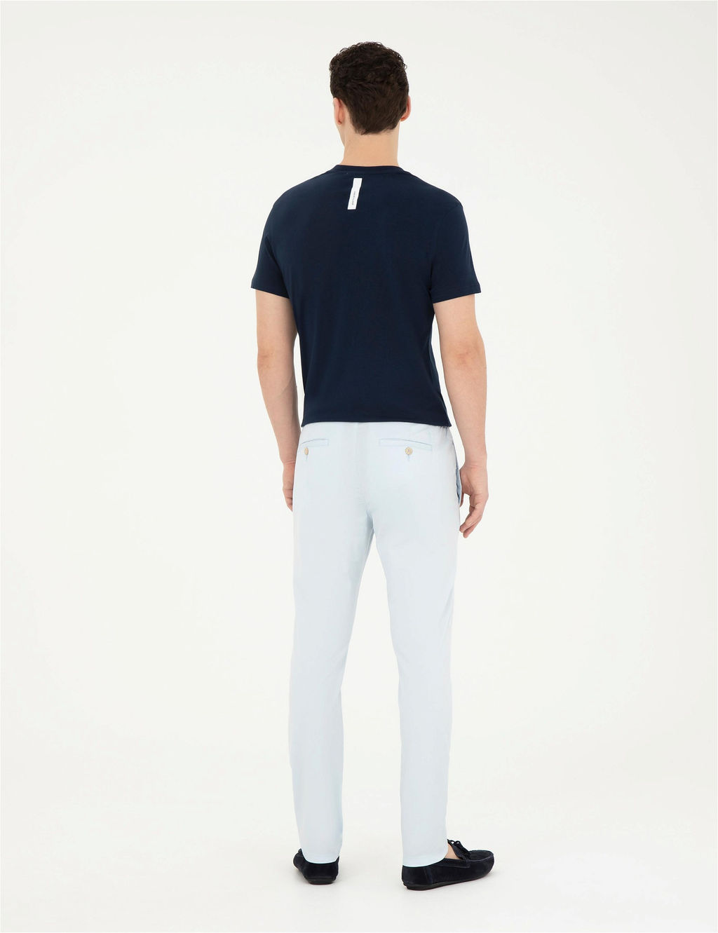 Mavi Slim Fit Kanvas Pantolon