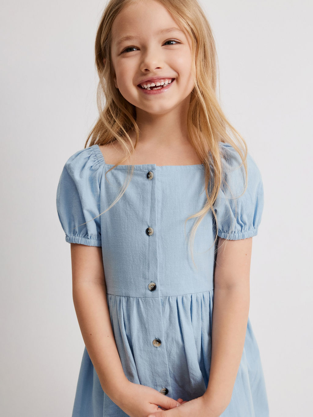 ACOOLA / Платье детское для девочек Russia2 голубой  фото 6