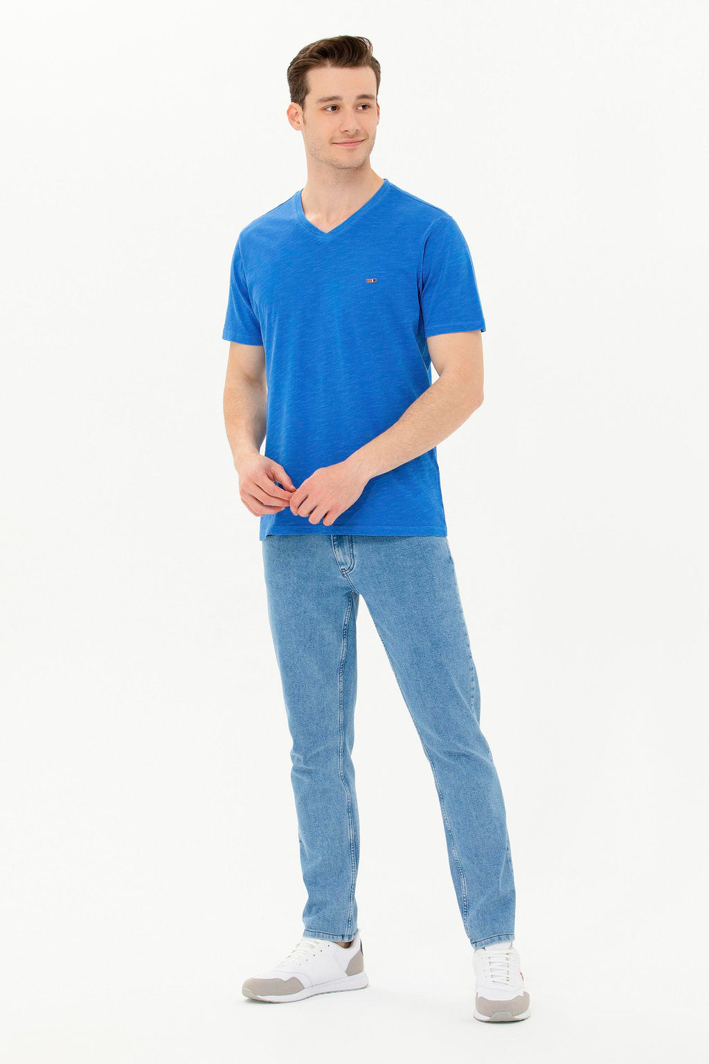 Мужчина Saks Basic v -yaka t -Frish Surprise Surprise Discount в корзине - U.s. polo assn фото 10