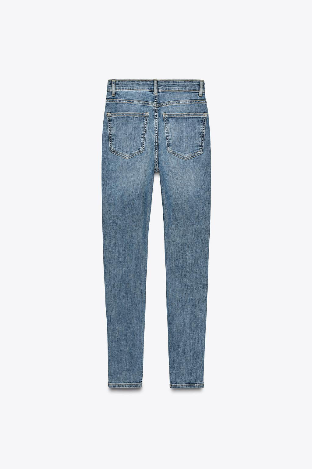 TRF SCULPT HIGH-WAIST JEANS - Zara фото 46