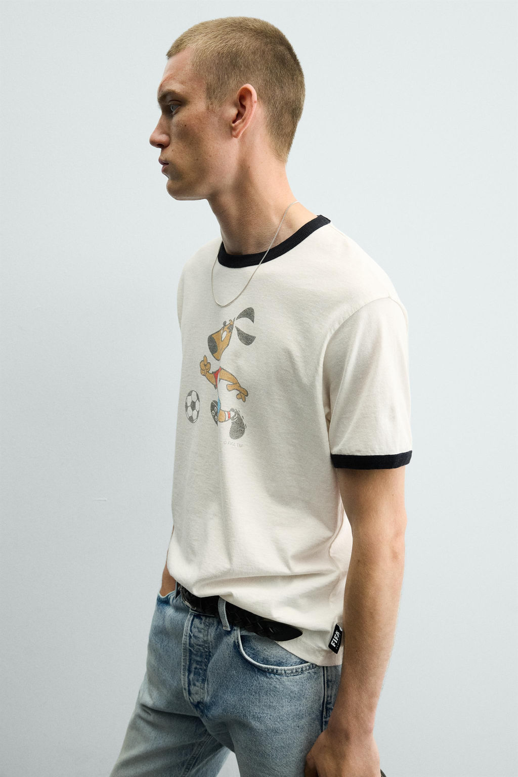 CAMISETA STRIKER USA 94 FIFA WORLD CUP FIFA CLASSICS / Blanco roto - Zara фото 7