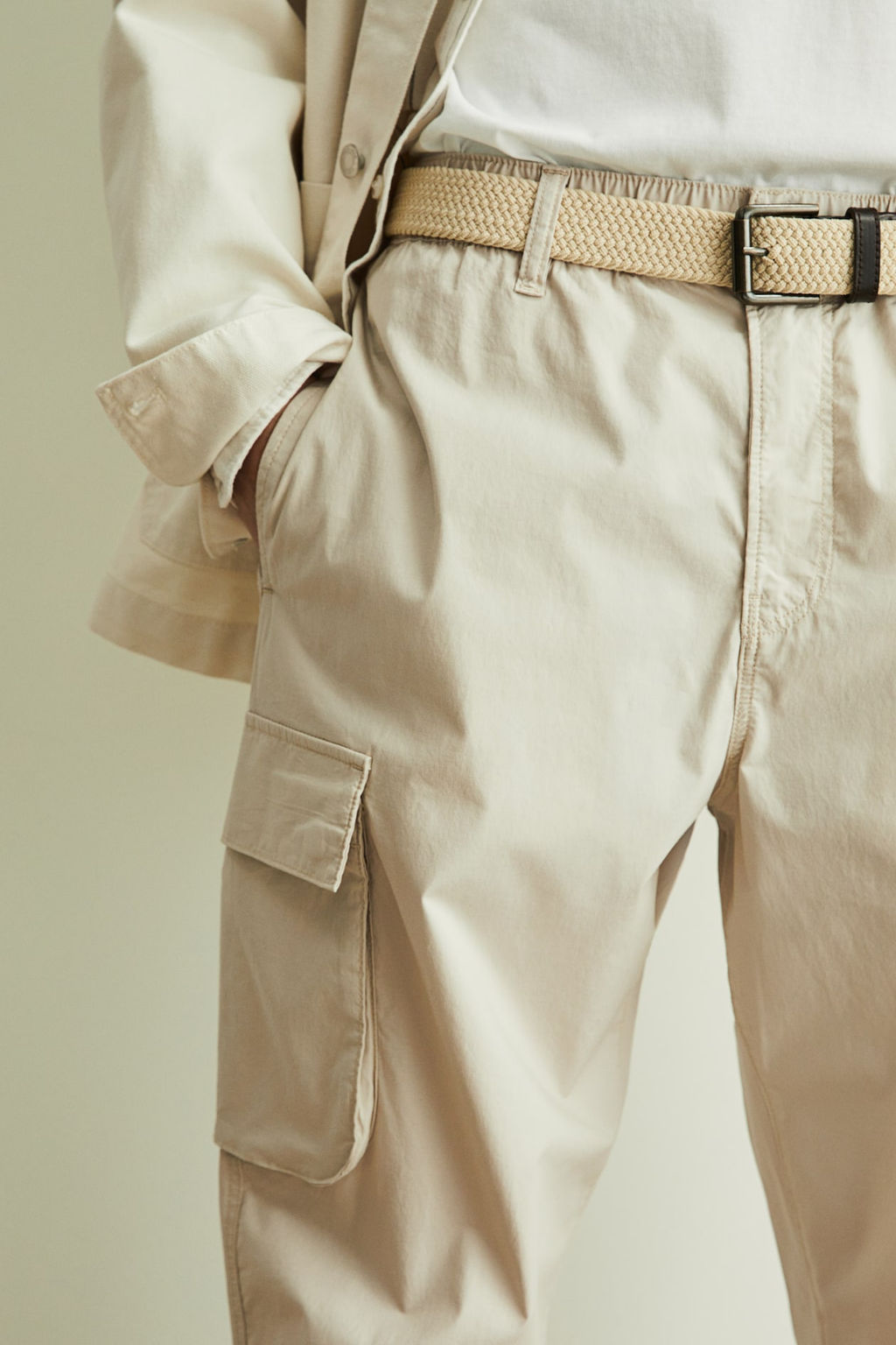 Pantalon cargo Regular Fit - H&m фото 2