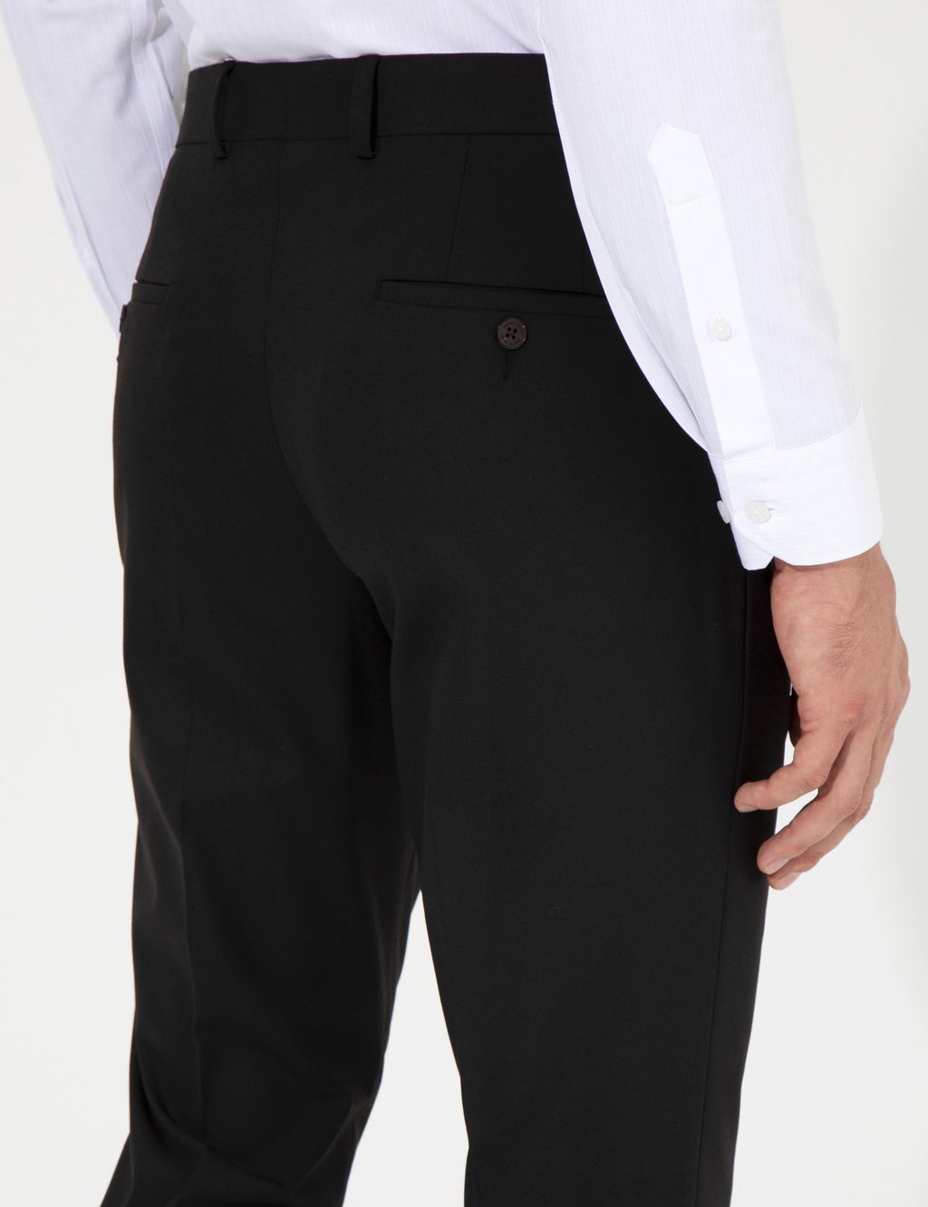 Siyah Slim Fit Kuma_ Pantolon - Pierre cardin фото 7