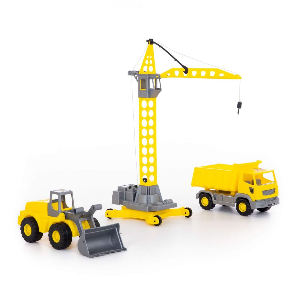 Набор строительной техники Агат (в коробке) - Полесье фото 5