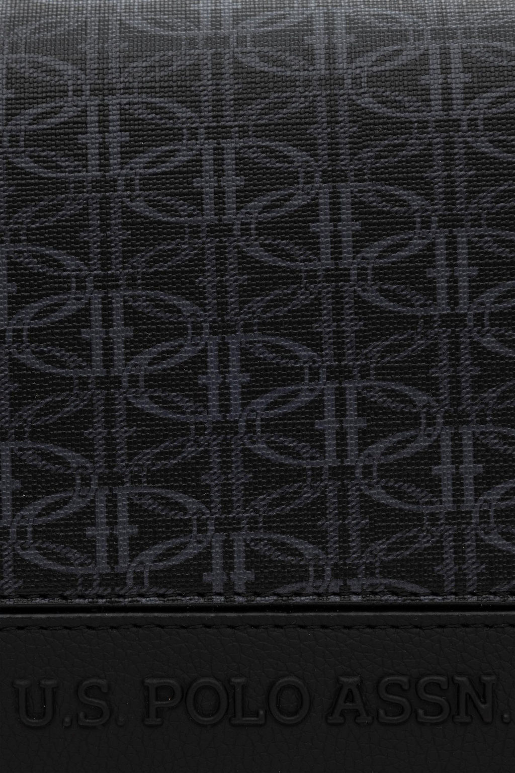 U. S. Polo Assn / Женская черная сумка через плечо - U.s. polo assn фото 6