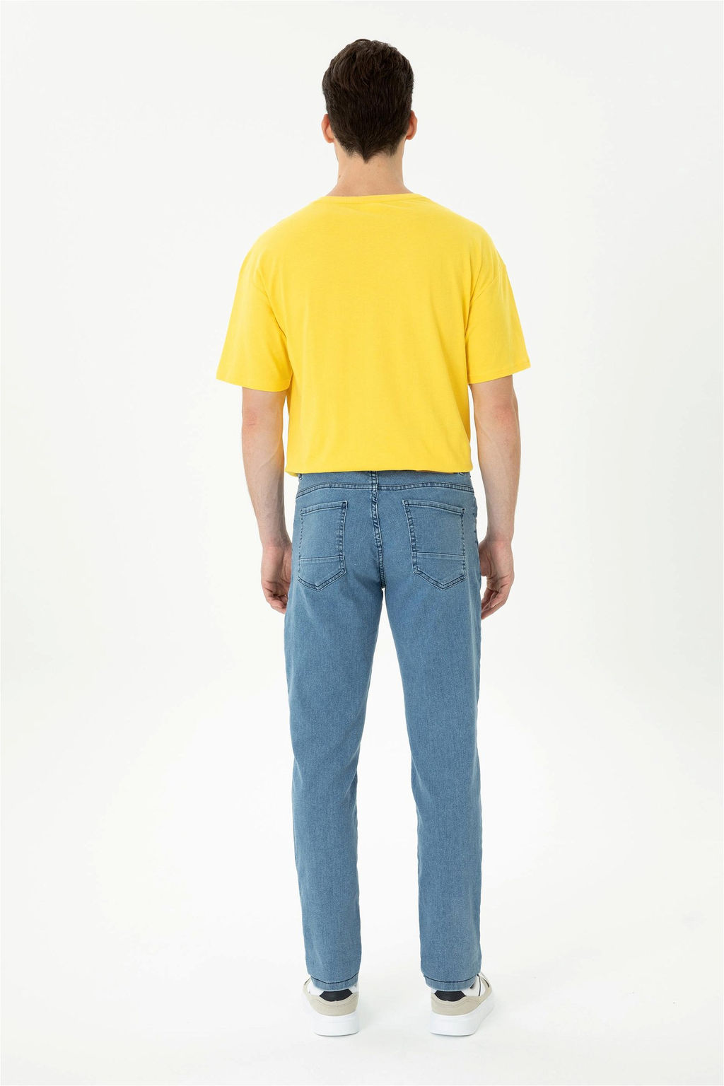 U. S. Polo Assn Мужские темно-синие джинсовые брюки - U.s. polo assn фото 4