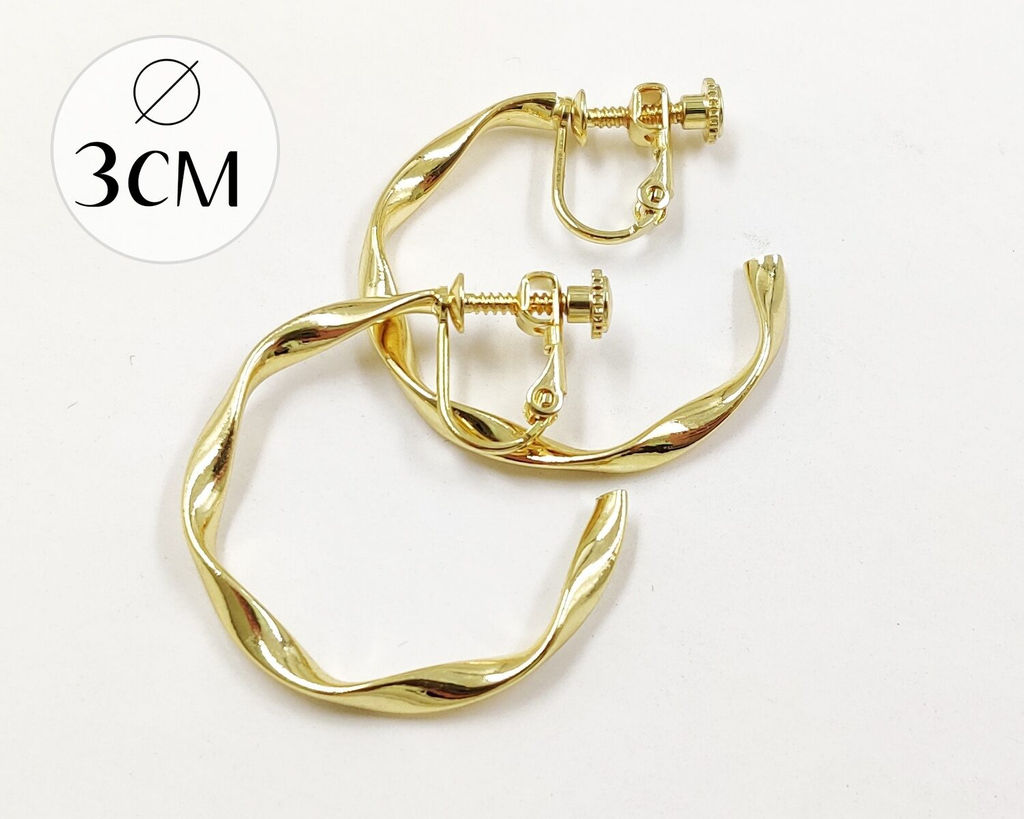 Серьги-клипсы Кольца