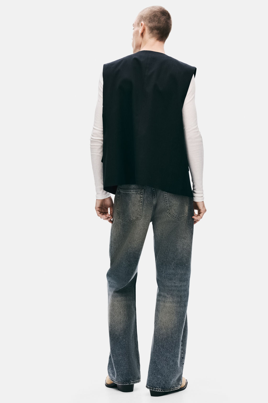 Relaxed Bootcut Jeans - H&m фото 8