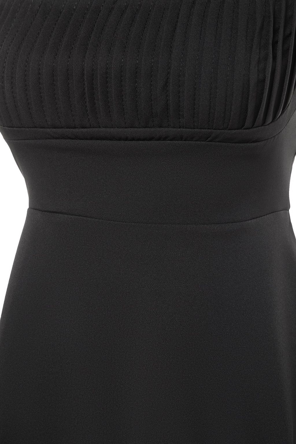 TRENDYOLMILLA Siyah A-Kesim Dokuma K?sa S?k Abiye Elbise TPRSS23EL00031 фото 15