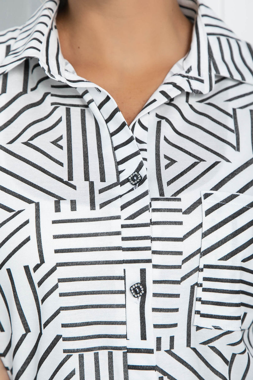 Туника Привкус тайны (белый) Б11401 - Lt collection фото 3