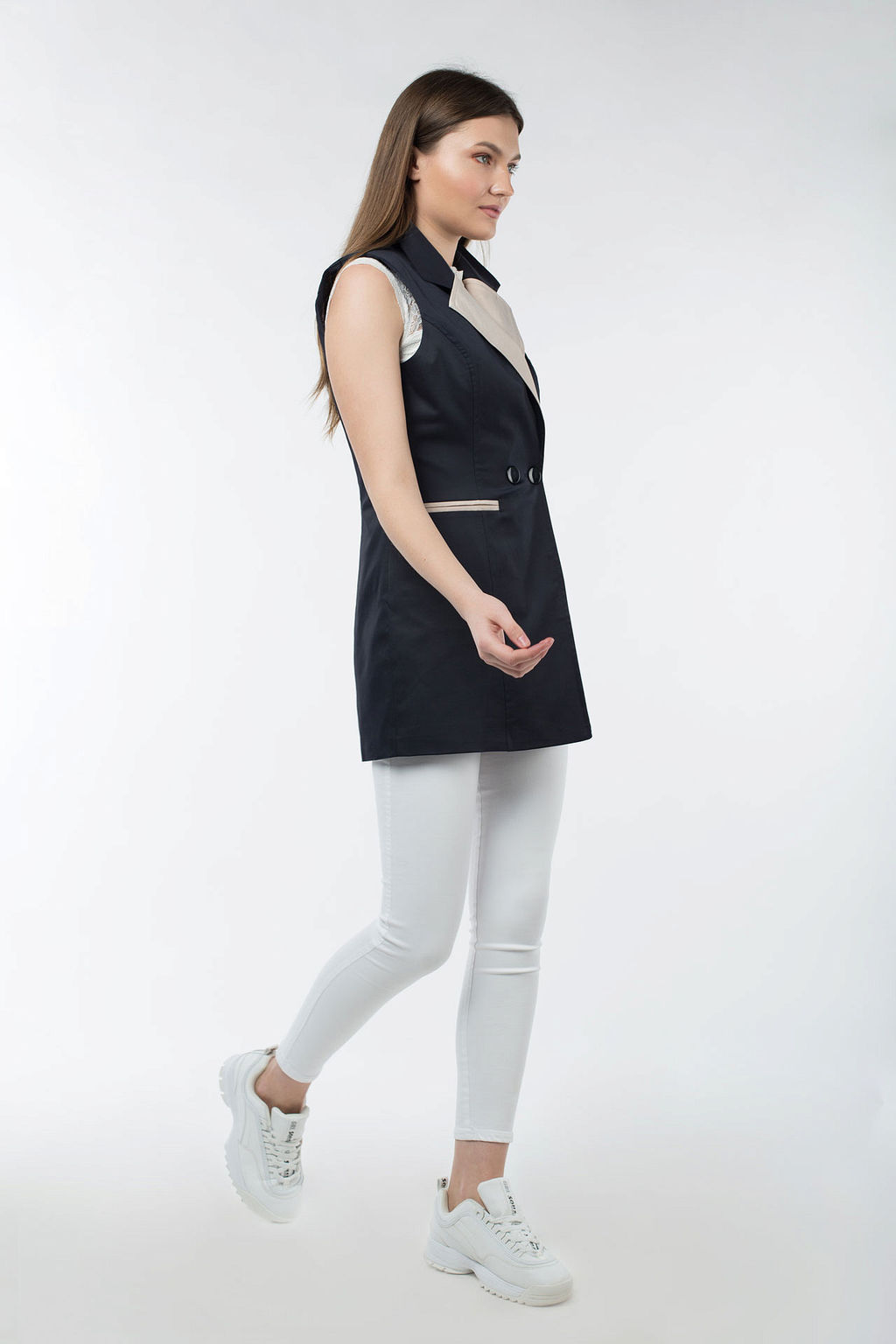 08-1098 Пальто летнее - El podio фото 2