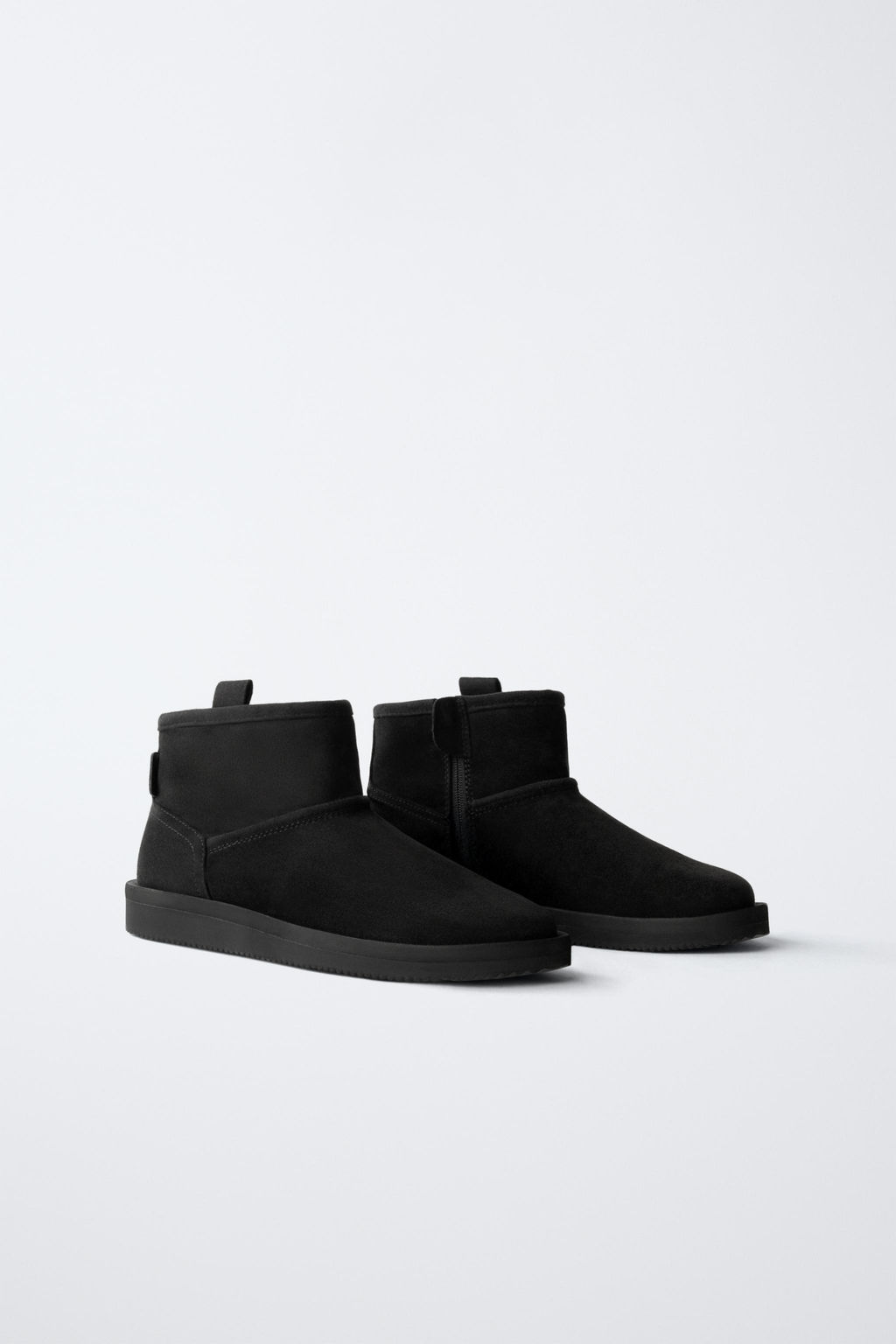 SHEEPSKIN ANKLE BOOTS - Zara фото 2