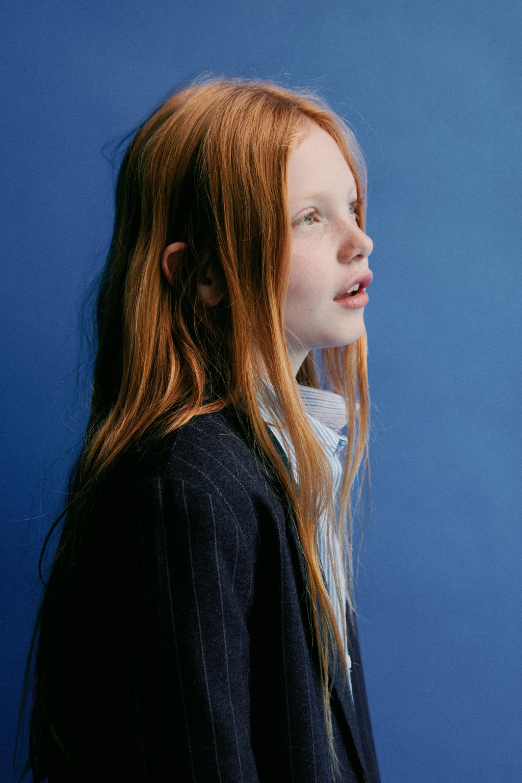 PINSTRIPE CROPPED BLAZER - Zara фото 5