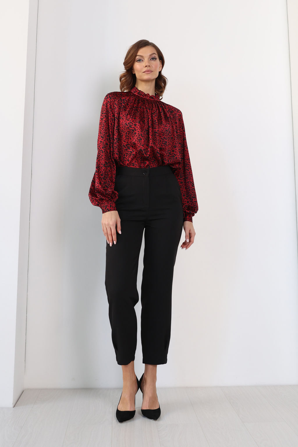 Брюки миди с карманами - Looklikecat фото 2