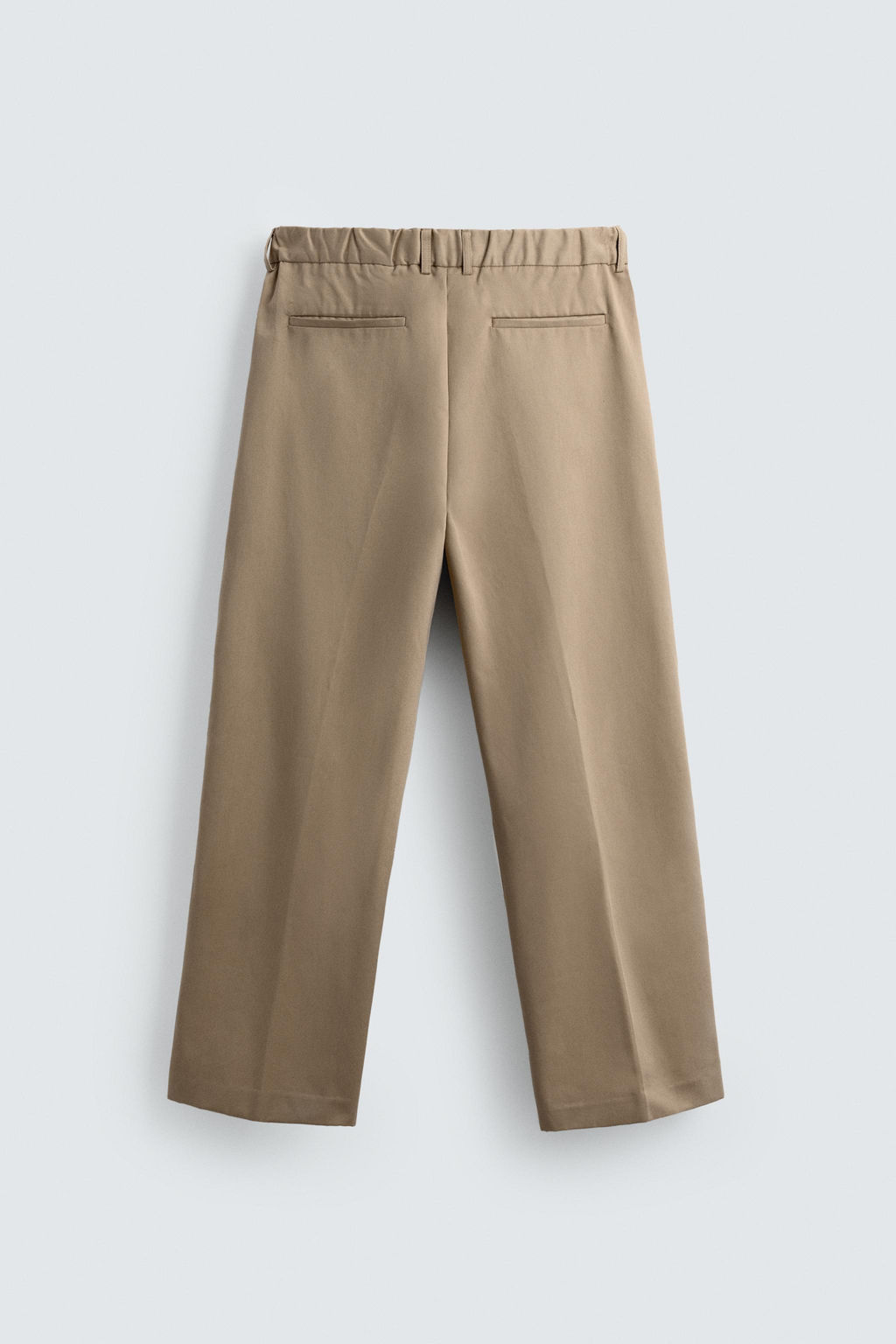RELAXED FIT PLEATED TROUSERS - Zara фото 7