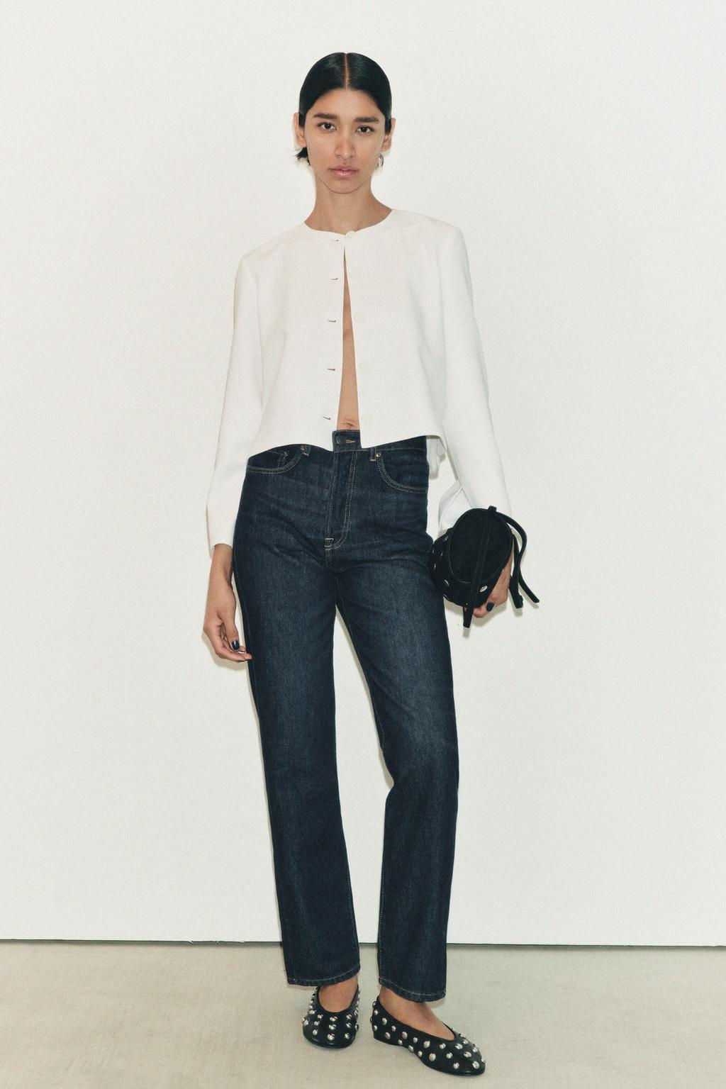 ZW COLLECTION BUTTONED JACKET - Zara фото 21